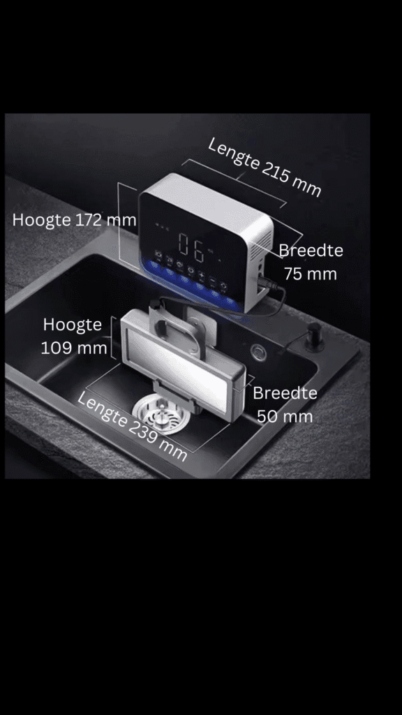 Ultrasonic reiniger voor goud