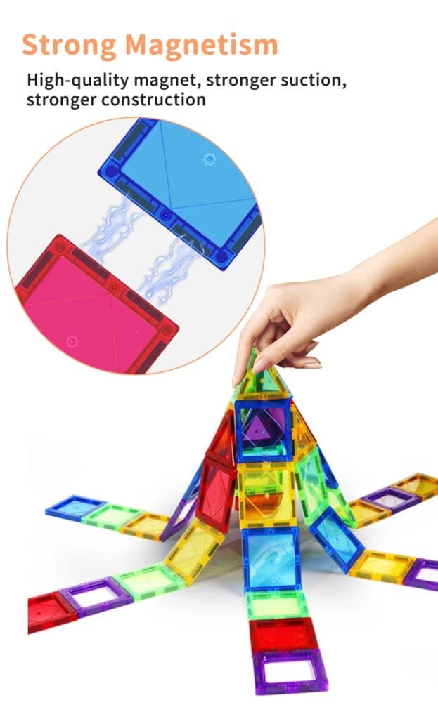 Magnetisch bouwspeelgoed kinderen